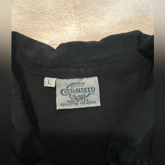 Cottonseed 100% Cotton Tie-Front Top (L) - Picture 2 of 5